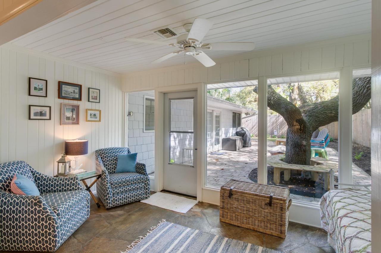 Spacious St Simons Island Vacation Rental With Pool! St. Simons Island Dış mekan fotoğraf