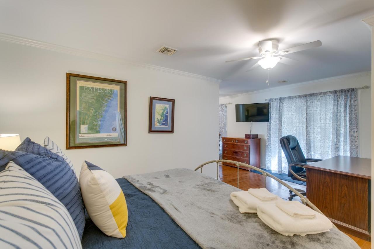 Spacious St Simons Island Vacation Rental With Pool! St. Simons Island Dış mekan fotoğraf
