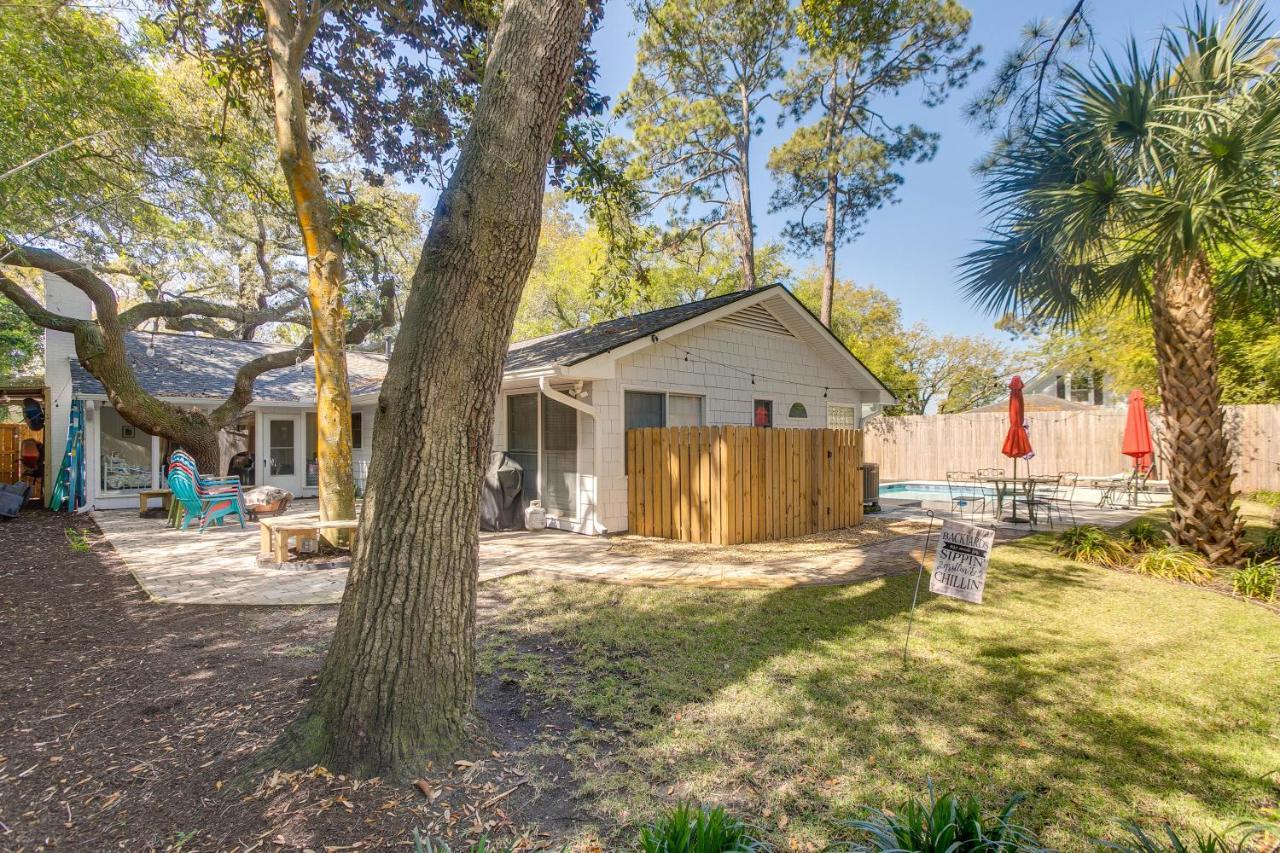 Spacious St Simons Island Vacation Rental With Pool! St. Simons Island Dış mekan fotoğraf